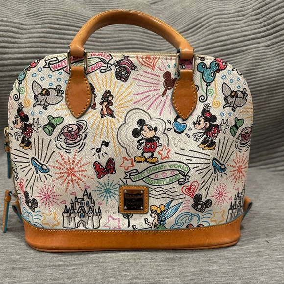 Disney Dooney & Bourke Satchel with Crossbody strap - Picture 3 of 7
